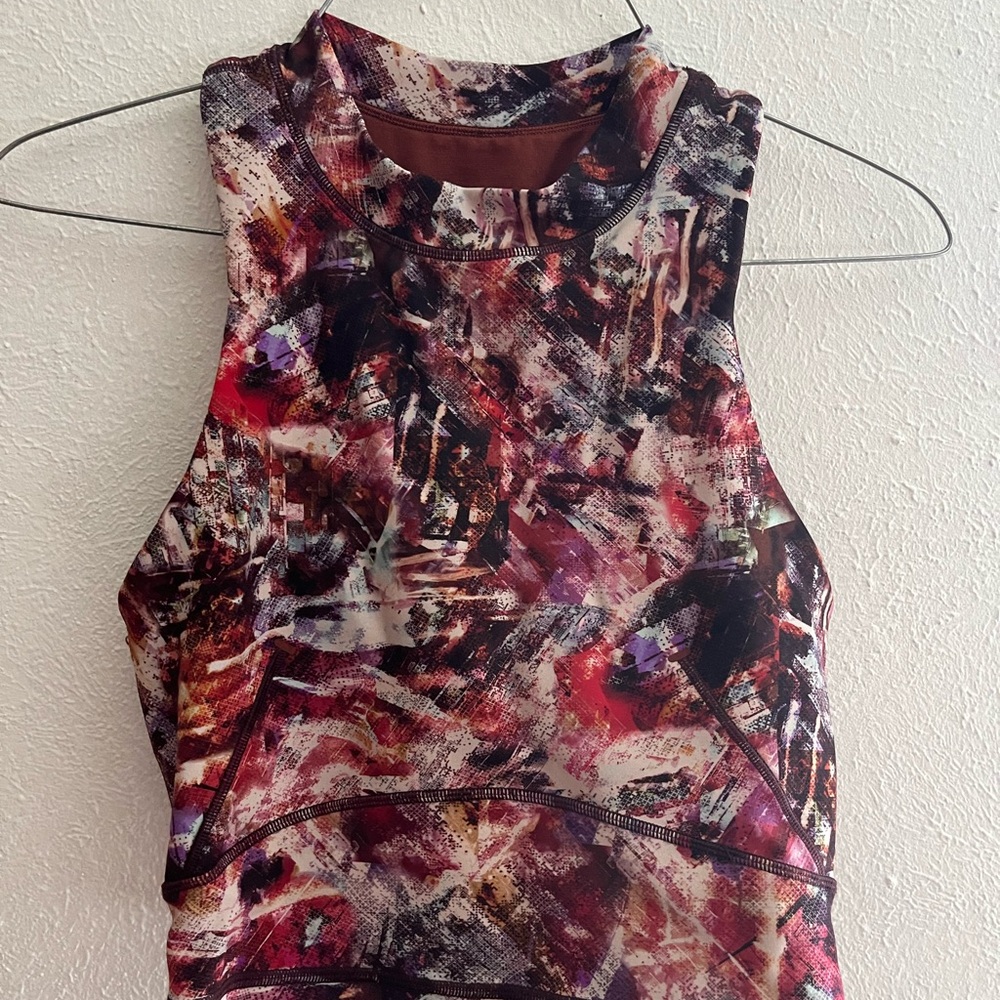 Lululemon Everlux & Mesh Cropped Tank